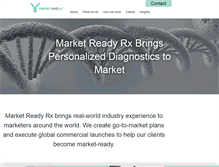 Tablet Screenshot of marketreadyrx.com
